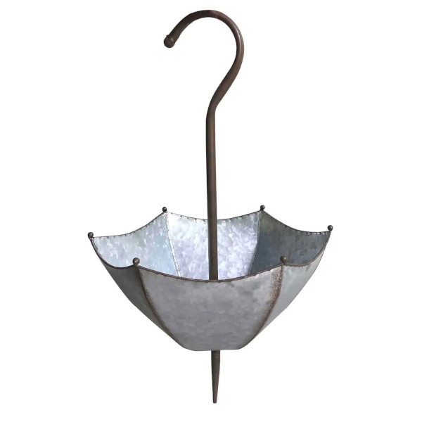 13 Inch Hanging Umbrella Planter - 8 per case - Decorative Planters